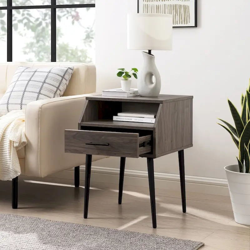 Middlebrook Minimal Contemporary Side Table