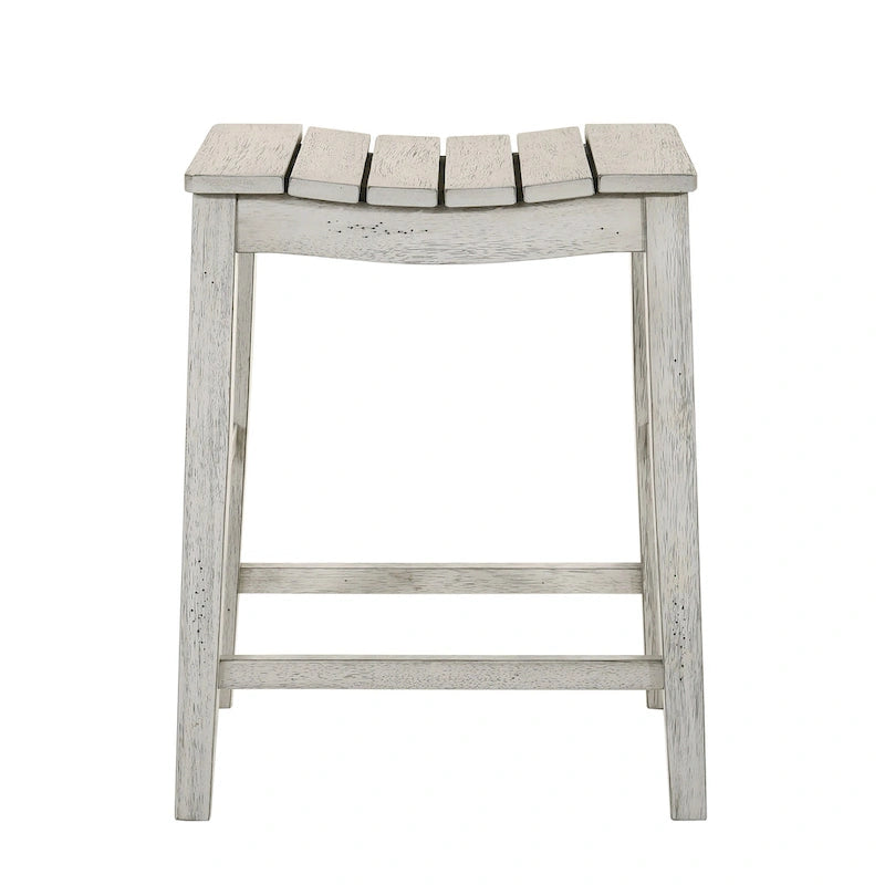 Tarala Farmhouse Wood 5-Piece Counter Height Table and Stool Set by Furniture of America