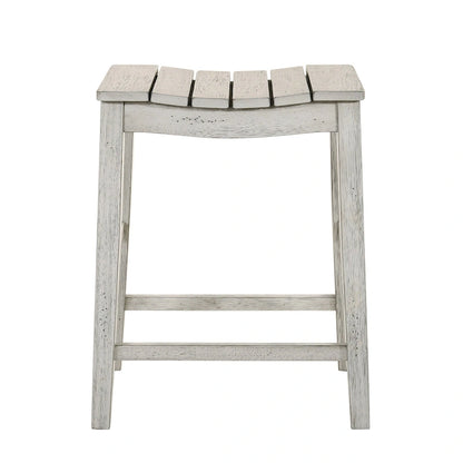 Tarala Farmhouse Wood 5-Piece Counter Height Table and Stool Set by Furniture of America
