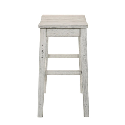 Tarala Farmhouse Wood 5-Piece Counter Height Table and Stool Set by Furniture of America