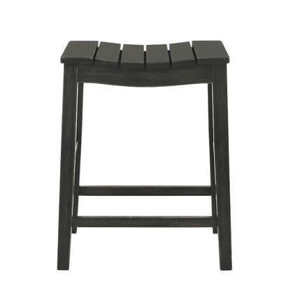 Tarala Farmhouse Wood 5-Piece Counter Height Table and Stool Set by Furniture of America