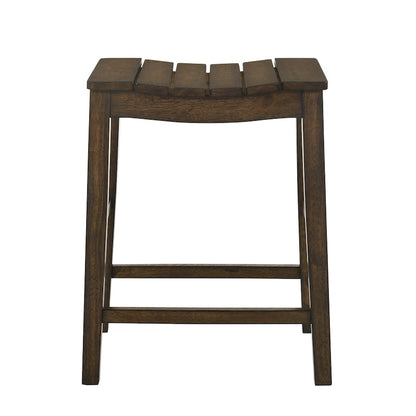 Tarala Farmhouse Wood 5-Piece Counter Height Table and Stool Set by Furniture of America