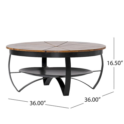 Hadfield Boho Mango Coffee Table by Christopher Knight Home