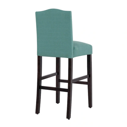 28 Inches Barstools Upholstered Bar Stools Pub Chairs Set of 2