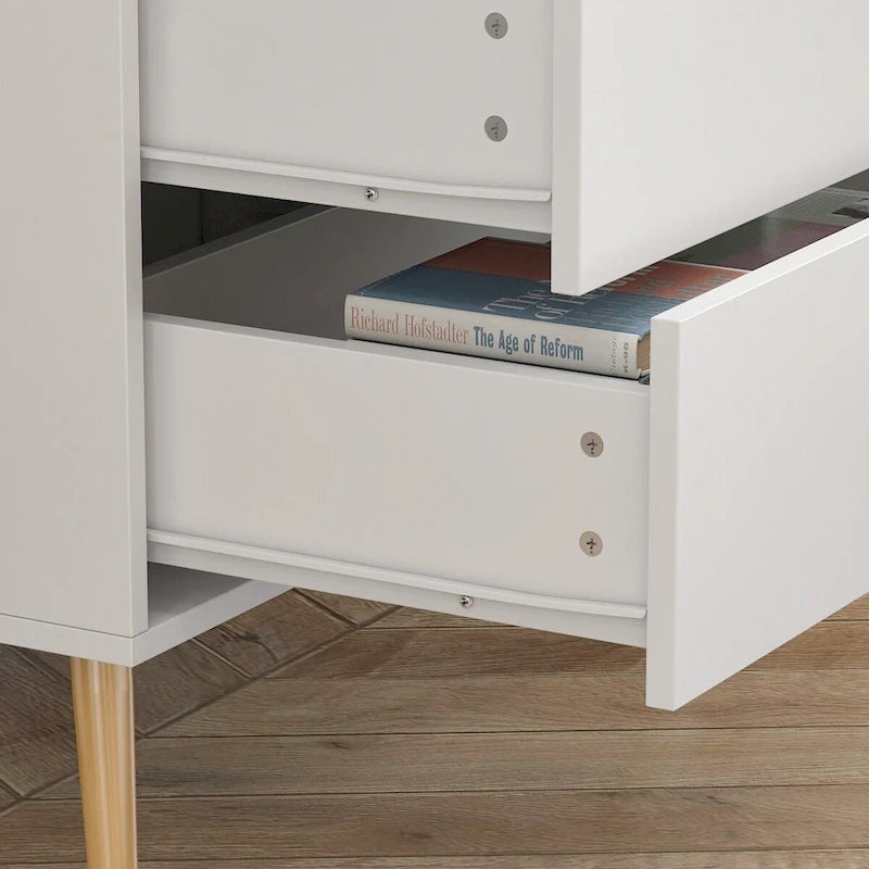 FUFU&GAGA 5 Drawers Dresser Chest