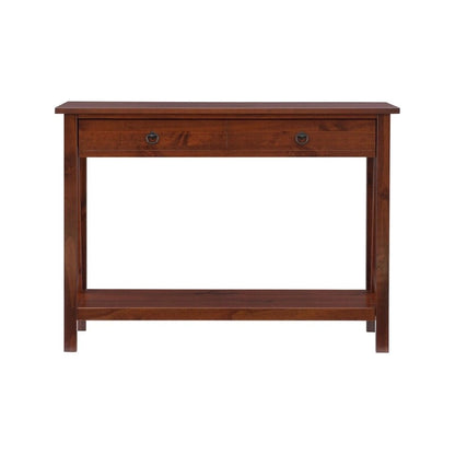 Copper Grove Newborough Antique Tobacco Console Table