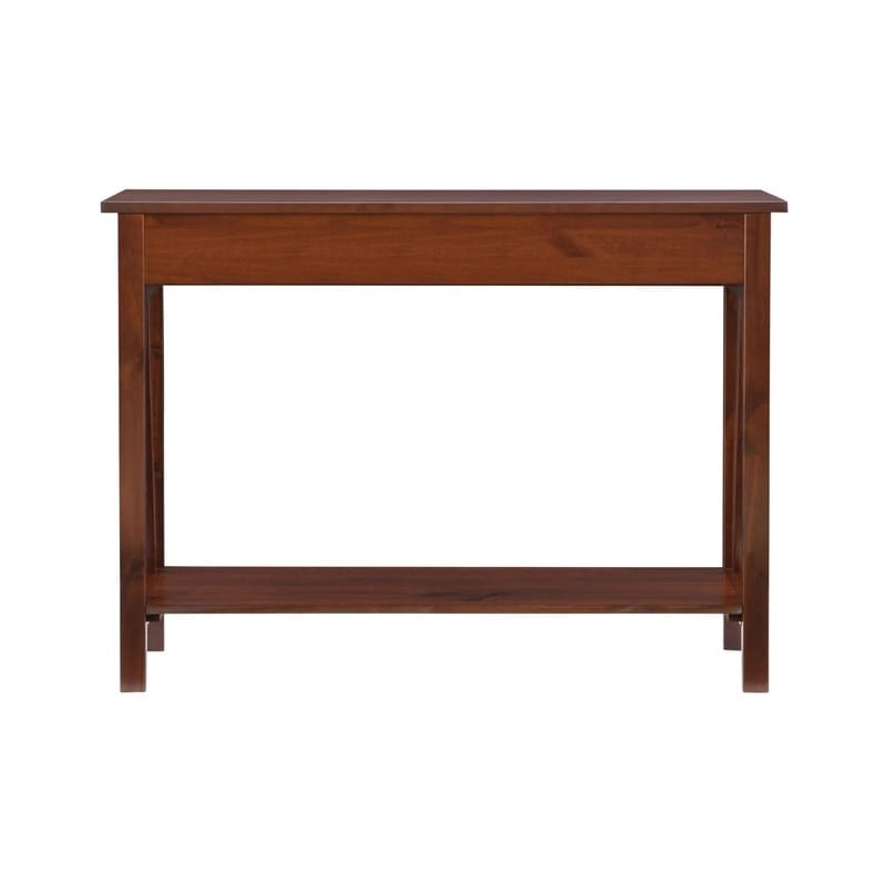 Copper Grove Newborough Antique Tobacco Console Table