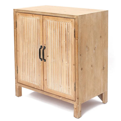 Farmhouse Panel 2-Door Cabinet with Storage, Accent and Storage Cabinet with Shelves for Living Room, Kitchen, Entryway
