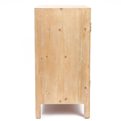 Farmhouse Panel 2-Door Cabinet with Storage, Accent and Storage Cabinet with Shelves for Living Room, Kitchen, Entryway