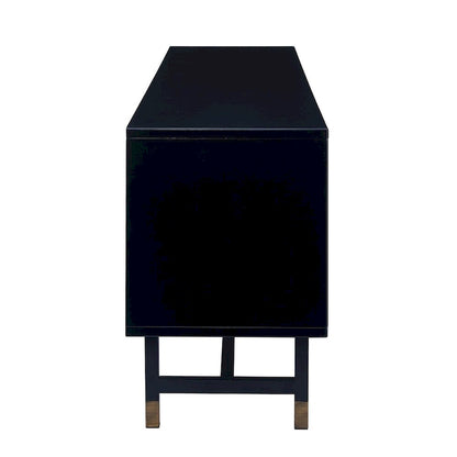 SEI Furniture Belize Mid-century Modern Media TV Stand for TV's up to 61