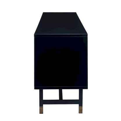 SEI Furniture Belize Mid-century Modern Media TV Stand for TV's up to 61