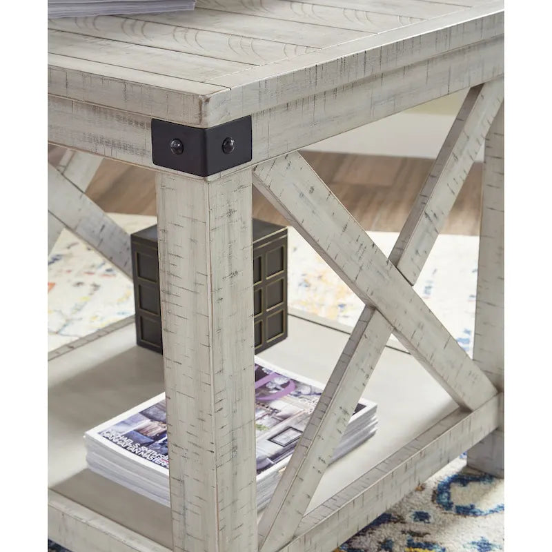 Signature Design by Ashley Carynhurst Rectangular End Table - 24W x 26D x 25H