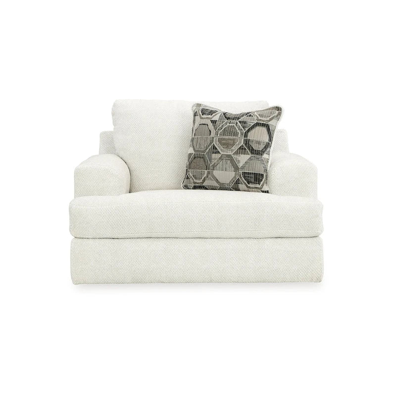 Signature Design by Ashley Karinne Linen Oversized Chair - 51 W x 41 D x 39 H