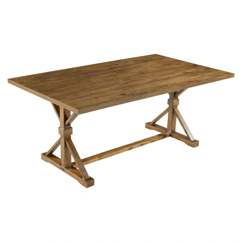 6-Piece Farmhouse Dining Table Set