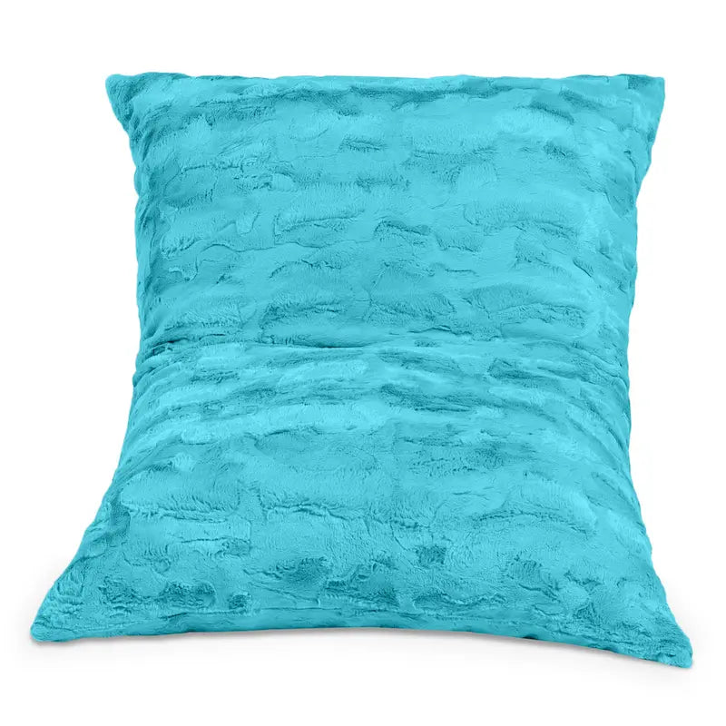 Jaxx Saxx 3.5 Foot Giant Decor Floor Pillow For Kids, Faux-Fur