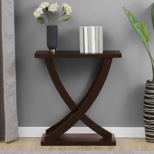 Convenience Concepts Newport Criss-Cross Console Table