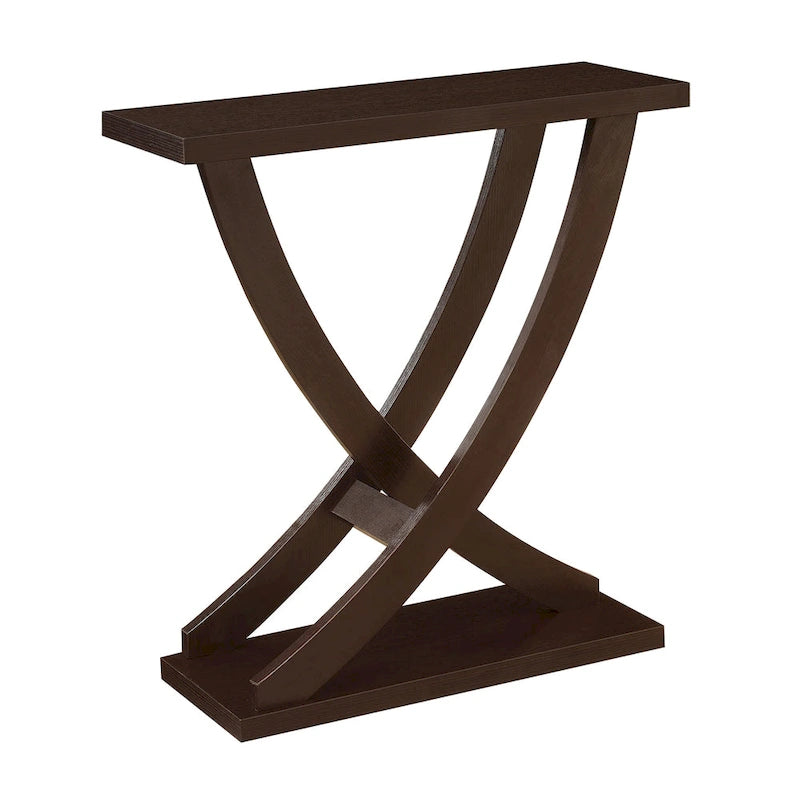 Convenience Concepts Newport Criss-Cross Console Table