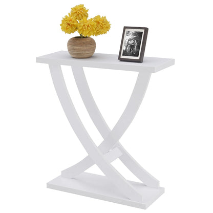 Convenience Concepts Newport Criss-Cross Console Table