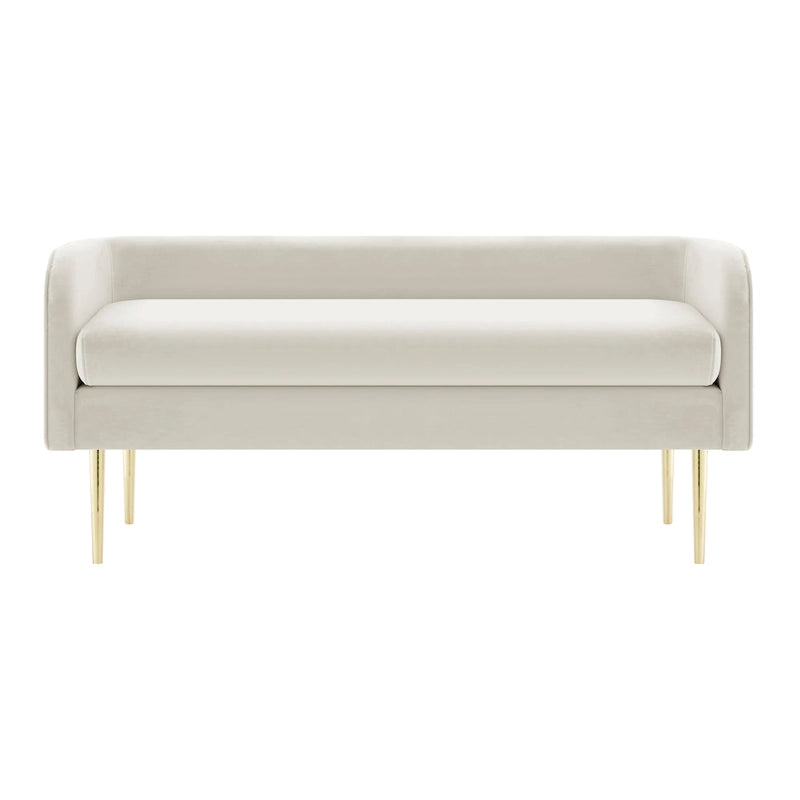 Marsha Velvet Bench