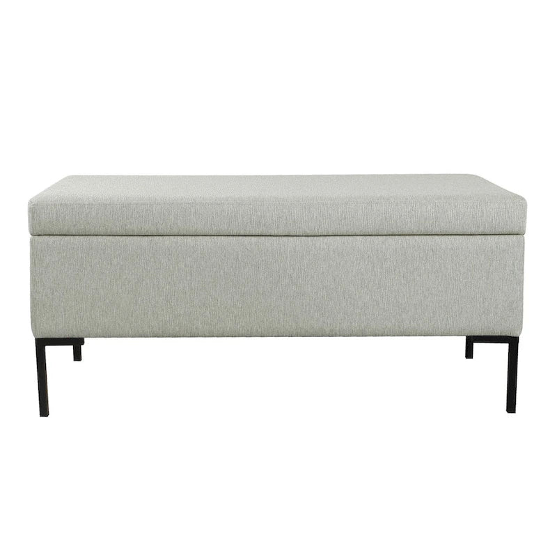 HomePop Storage Bench with Metal Legs