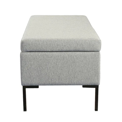 HomePop Storage Bench with Metal Legs