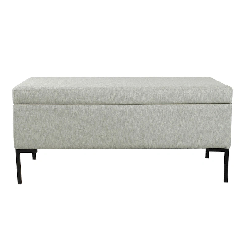 HomePop Storage Bench with Metal Legs