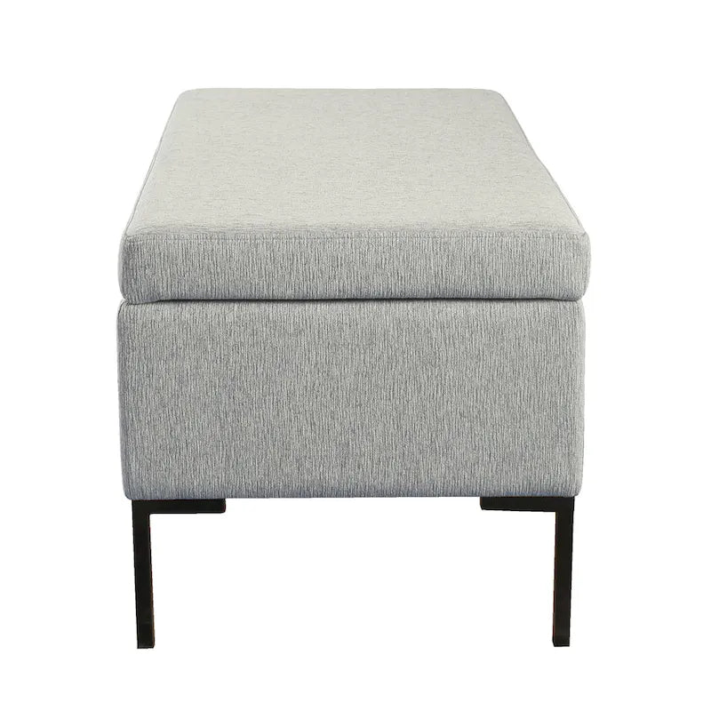 HomePop Storage Bench with Metal Legs