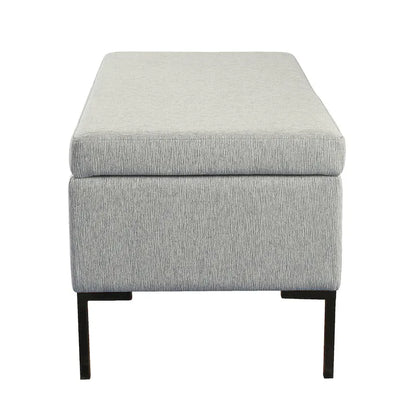 HomePop Storage Bench with Metal Legs