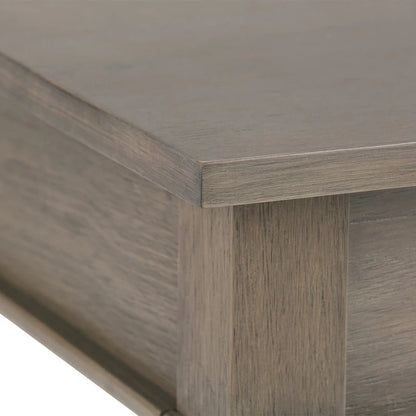 WYNDENHALL Sterling SOLID WOOD 18 inch Wide Square Transitional End Side Table - 18 W x 18 D x 20 H