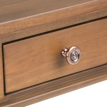 WYNDENHALL Sterling SOLID WOOD 18 inch Wide Square Transitional End Side Table - 18 W x 18 D x 20 H