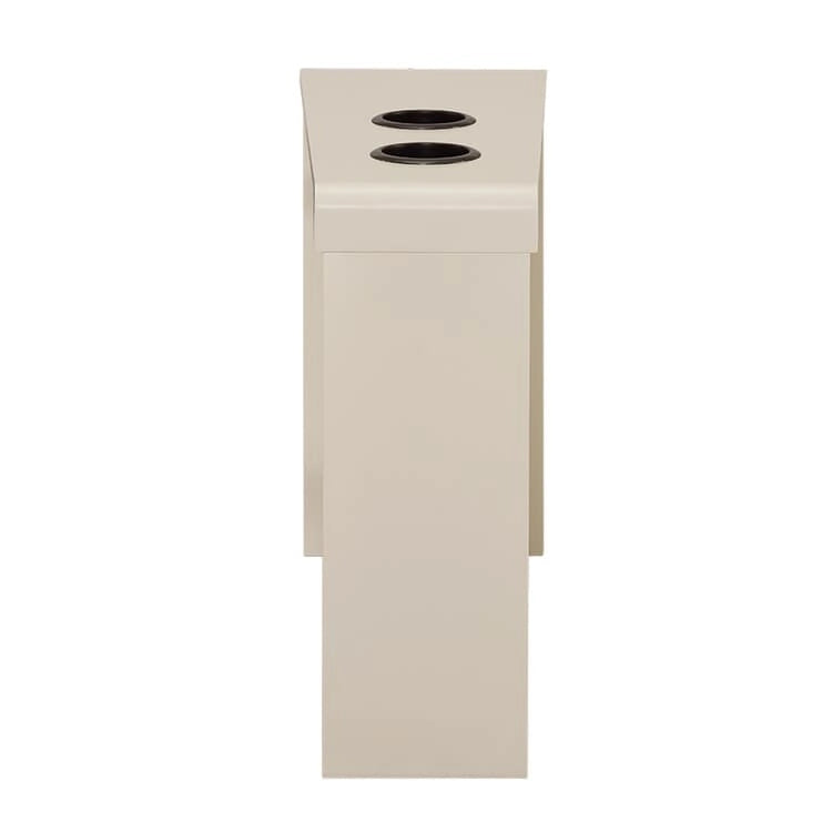 Narrow End Table with Charging Station - Side Table Nightstand with Storage, 2 Power Outlets & 2 USB Ports