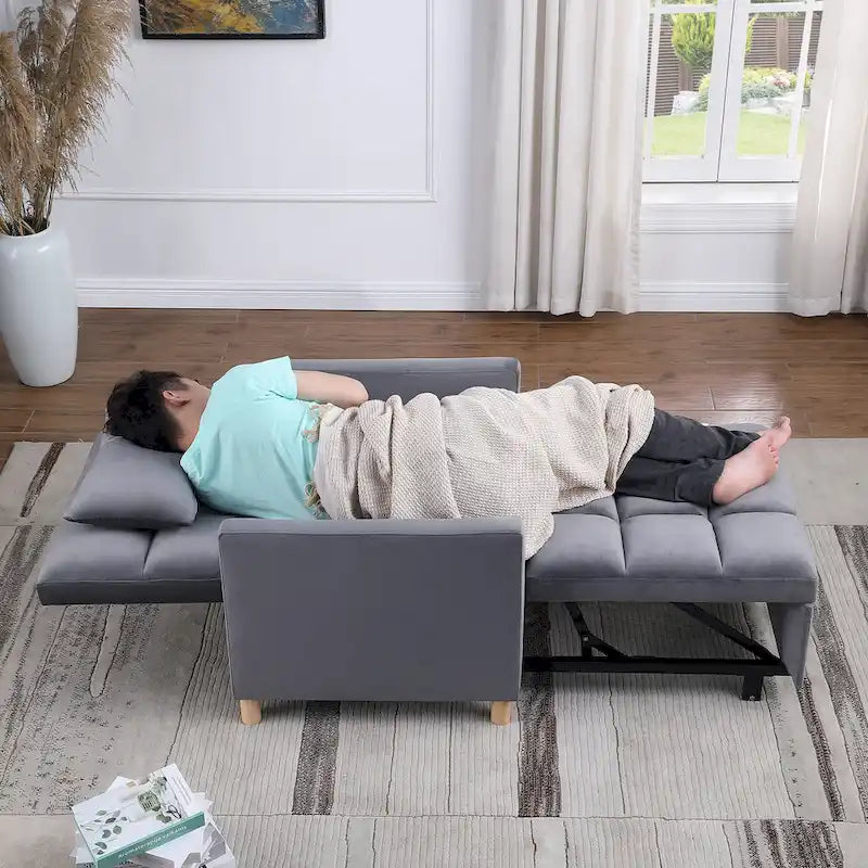 Multi-Functional Sleeper Chair with Pillow