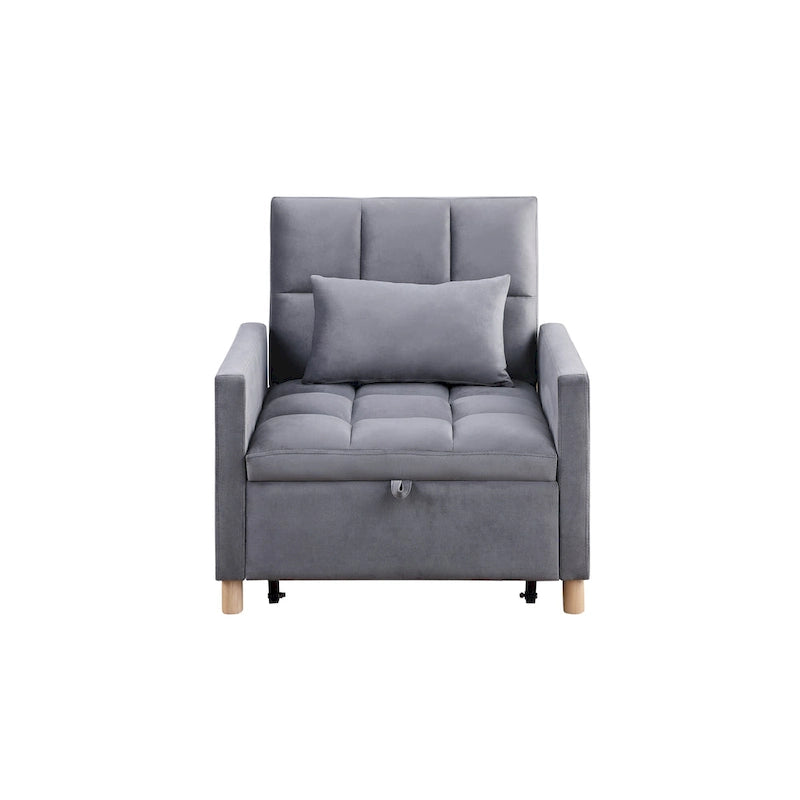 Multi-Functional Sleeper Chair with Pillow
