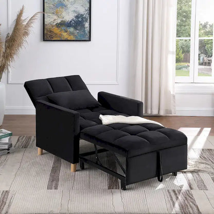 Multi-Functional Sleeper Chair with Pillow