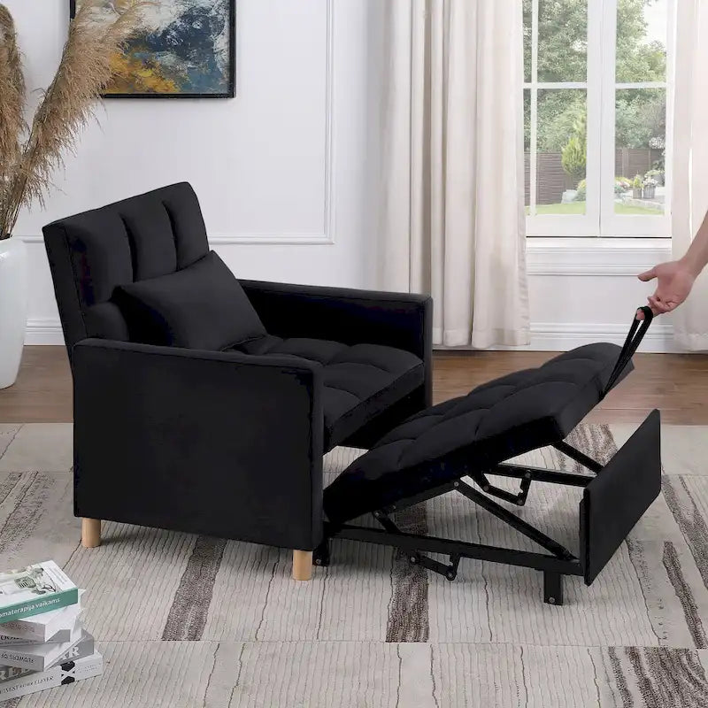 Multi-Functional Sleeper Chair with Pillow