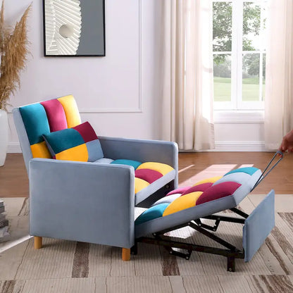 Multi-Functional Sleeper Chair with Pillow