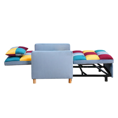 Multi-Functional Sleeper Chair with Pillow