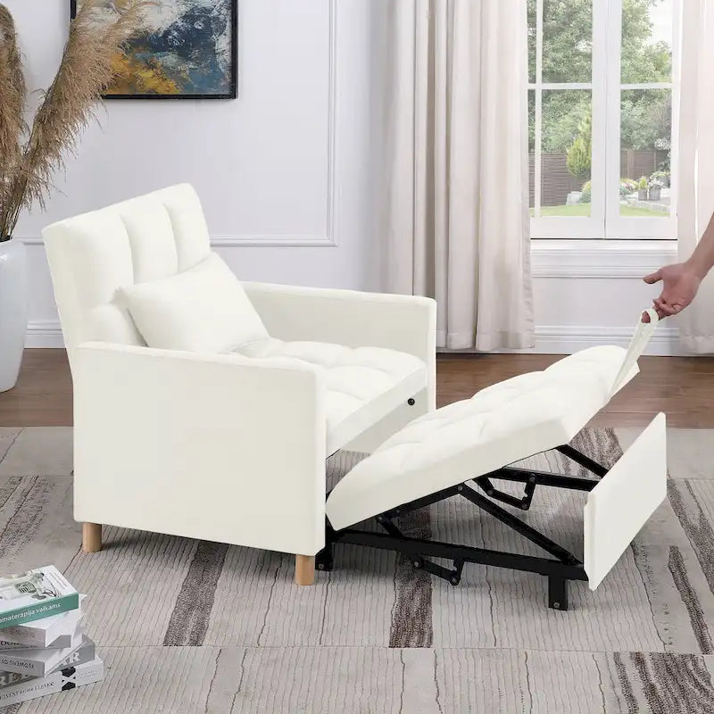 Multi-Functional Sleeper Chair with Pillow