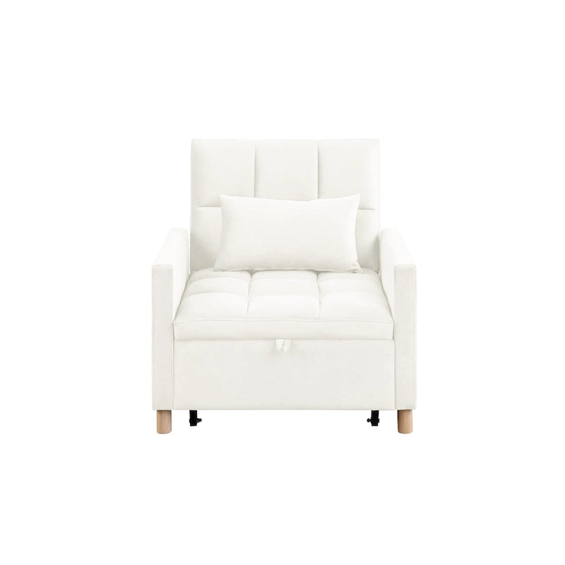 Multi-Functional Sleeper Chair with Pillow