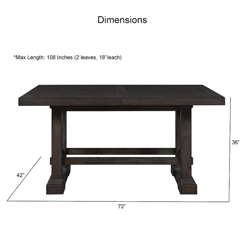 Steve Silver Nevada Dusky Cedar Counter Height Dining Set