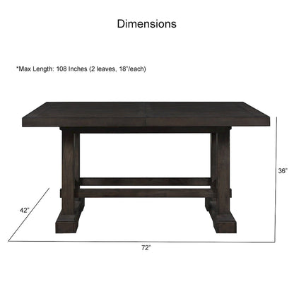 Steve Silver Nevada Dusky Cedar Counter Height Dining Set