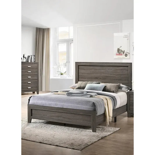Best Quality Furniture Anastasia Panel Bed