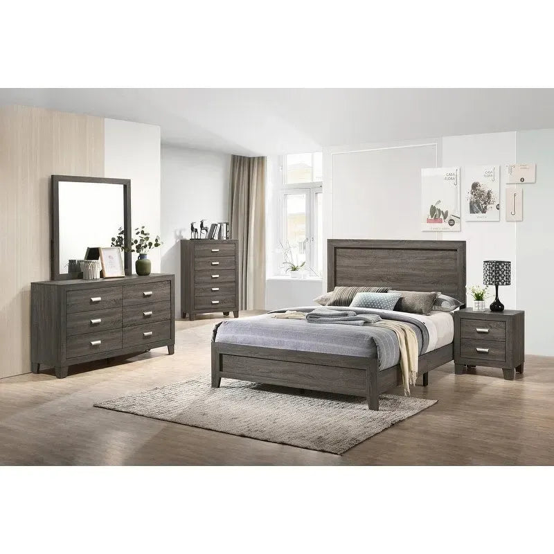 Best Quality Furniture Anastasia Panel Bed