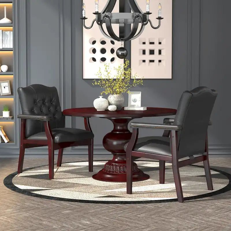 Boss Traditional Black Guest Chair