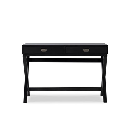 Poppy Black Writing Desk