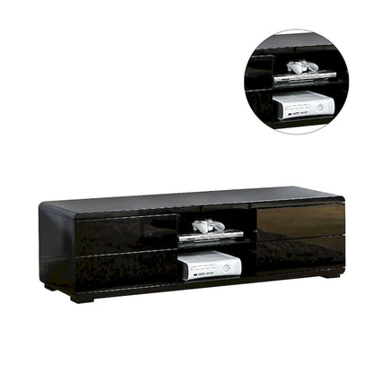 4 Drawers High Gloss Lacquer Coating TV Stand