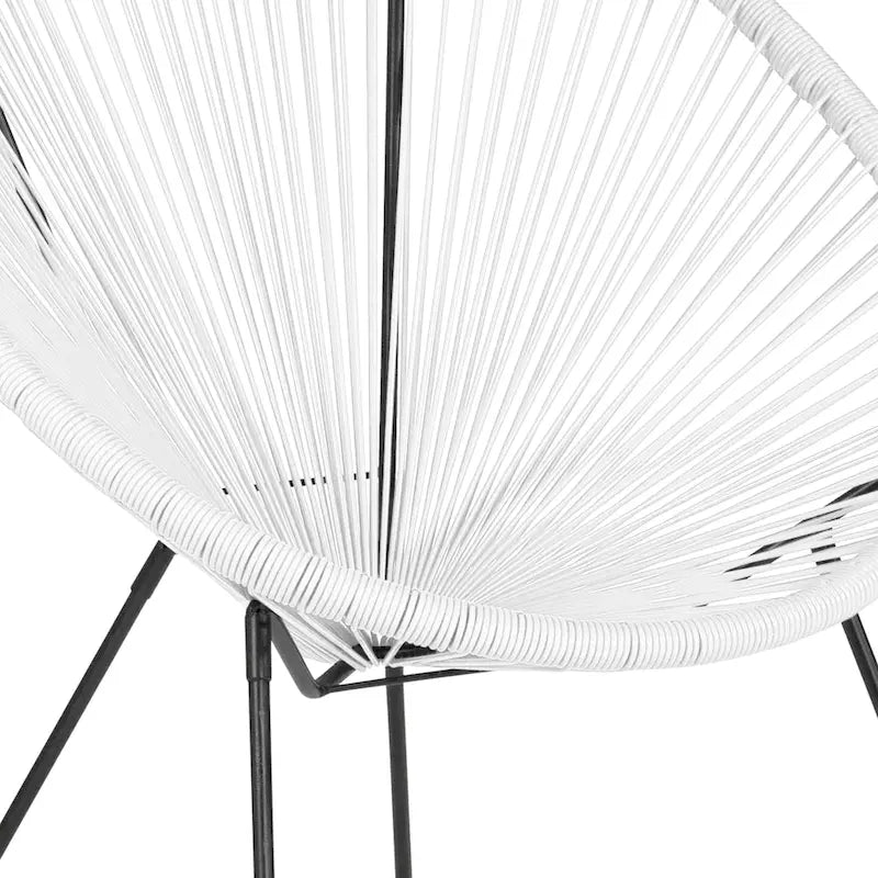 Rattan/ Bungee Papasan Lounge Chair