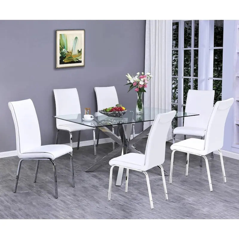 Best Quality Furniture 7-piece Dining Set