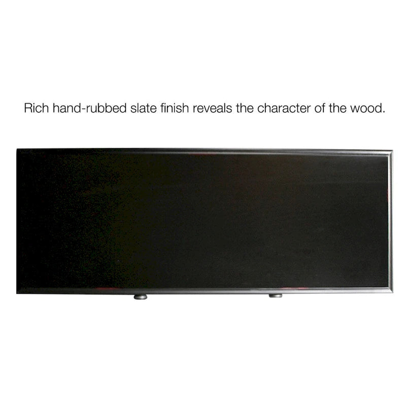 Slate Finish Petite Console