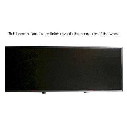 Slate Finish Petite Console